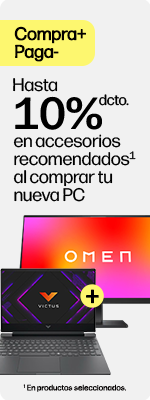 Hasta 10% en accesorios recomendados al comprar tu nueva PC