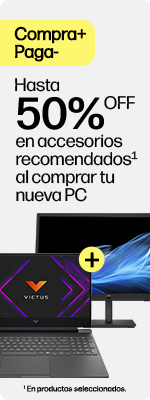 Hasta 50% en accesorios recomendados al comprar tu nueva PC