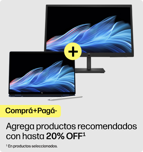 Compr&aacute; mas Pag&aacute; menos. Agrega productos recomendados con hasta 20% OFF* * En productos seleccionados.