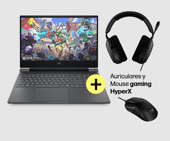 Imagen de una Victus Gaming Laptop 15-fb3025la + Mouse gamin...