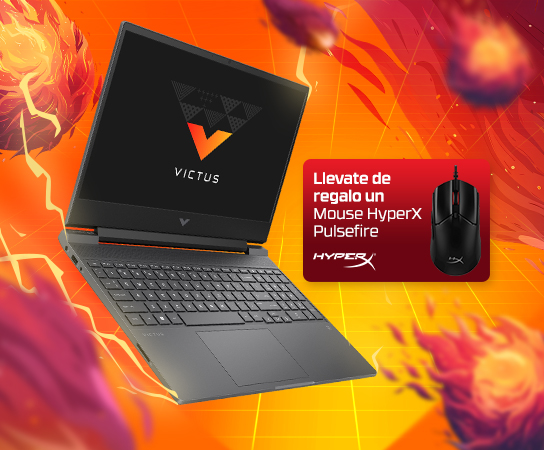 Imagen de una Notebook HP Gaming Victus 15-fb2026la + Mouse ...